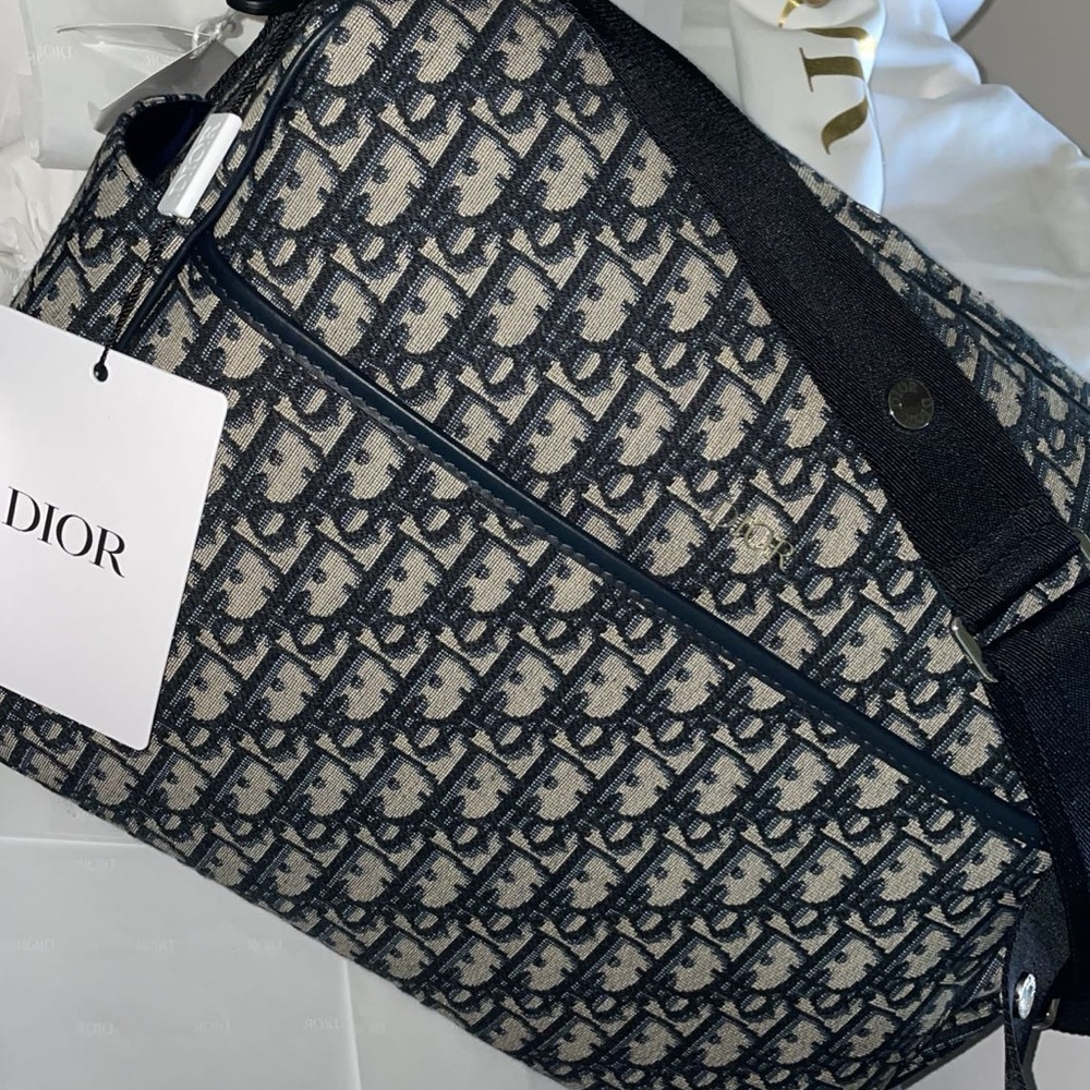 Dior diaper bag